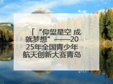 “仰望星空 成就梦想”——2025年全国青少年航天创新大赛青岛选拔赛成功举办