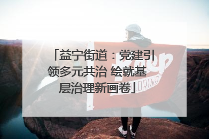 益宁街道：党建引领多元共治 绘就基层治理新画卷