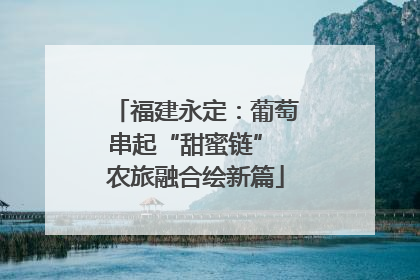 福建永定：葡萄串起“甜蜜链” 农旅融合绘新篇