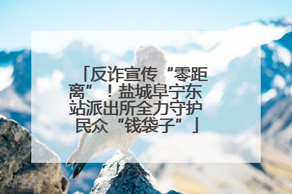 反诈宣传“零距离”！盐城阜宁东站派出所全力守护民众“钱袋子”