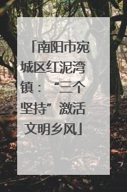 南阳市宛城区红泥湾镇：“三个坚持”激活文明乡风