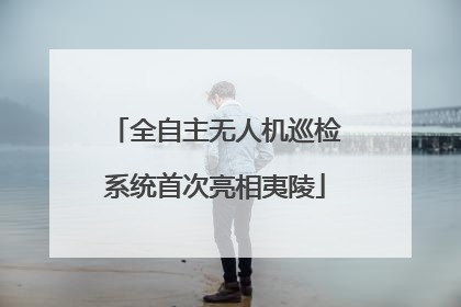 全自主无人机巡检系统首次亮相夷陵