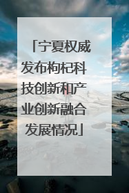 宁夏权威发布枸杞科技创新和产业创新融合发展情况