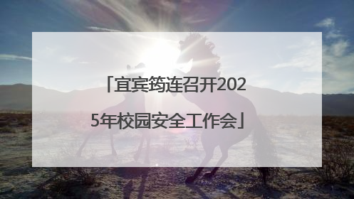 宜宾筠连召开2025年校园安全工作会