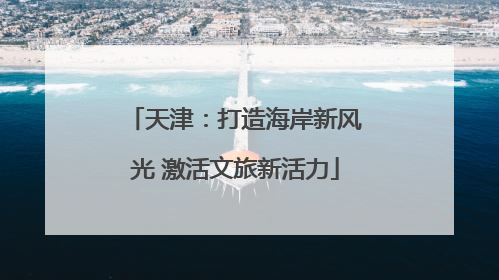 天津：打造海岸新风光 激活文旅新活力
