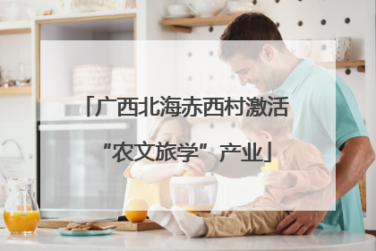 广西北海赤西村激活“农文旅学”产业
