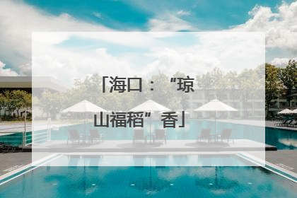 海口：“琼山福稻”香