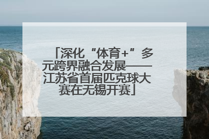 深化“体育+”多元跨界融合发展——江苏省首届匹克球大赛在无锡开赛
