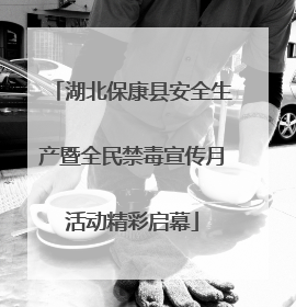 湖北保康县安全生产暨全民禁毒宣传月活动精彩启幕