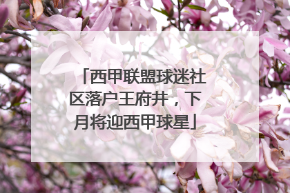 西甲联盟球迷社区落户王府井，下月将迎西甲球星