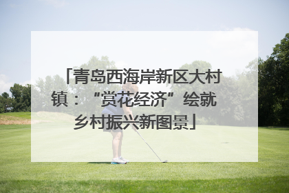 青岛西海岸新区大村镇：“赏花经济”绘就乡村振兴新图景