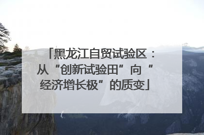 黑龙江自贸试验区：从“创新试验田”向“经济增长极”的质变