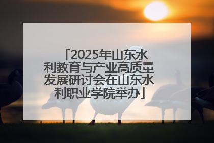 2025年山东水利教育与产业高质量发展研讨会在山东水利职业学院举办